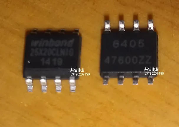 

10PCS New W25X20CLSNIG 25X20CLNIG screen SOP8 package memory IC