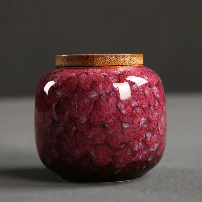 Керамика чайник Коробка Для Хранения запечатанные банки портативный путешествия чай интимные аксессуары Принадлежности для кухонного бара коробка для хранения Керамика jar - Цвет: B