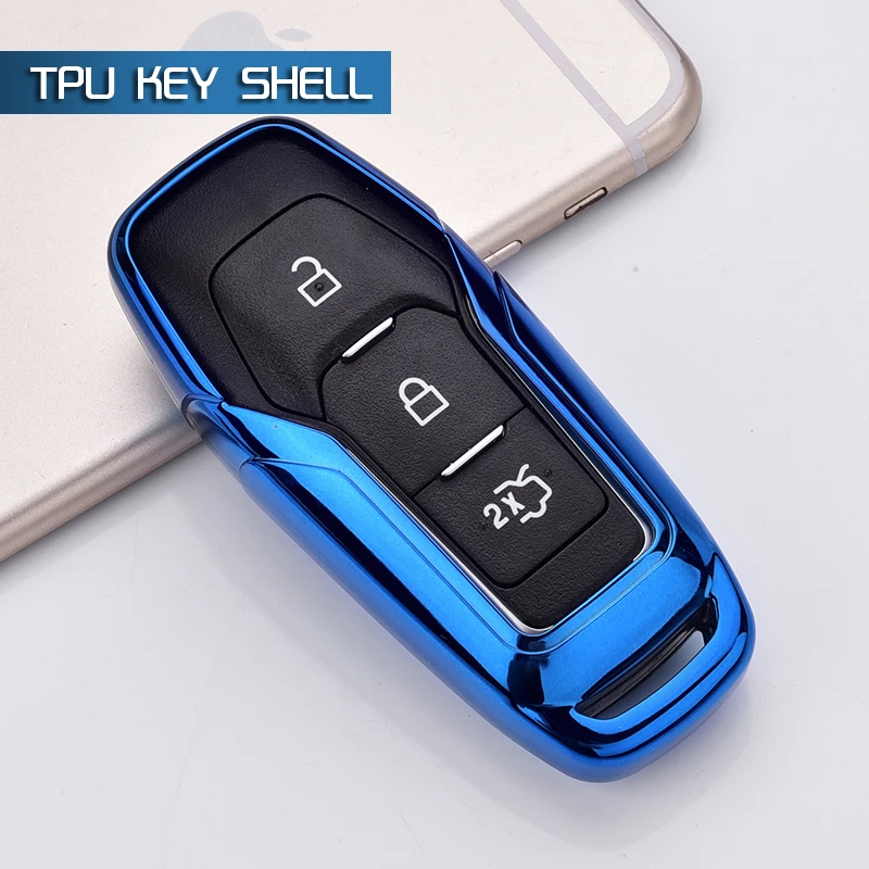 2018 новый TPU автомобиль дистанционного брелок оболочки чехол для Ford F 150 Mondeo Galaxy S Max