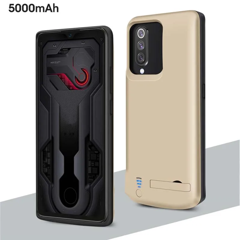 5000 мАч для Xiaomi Mi 9, чехол для зарядного устройства, внешний смарт-чехол для аккумулятора, внешний аккумулятор для Xiaomi Mi 9, чехол для зарядного устройства