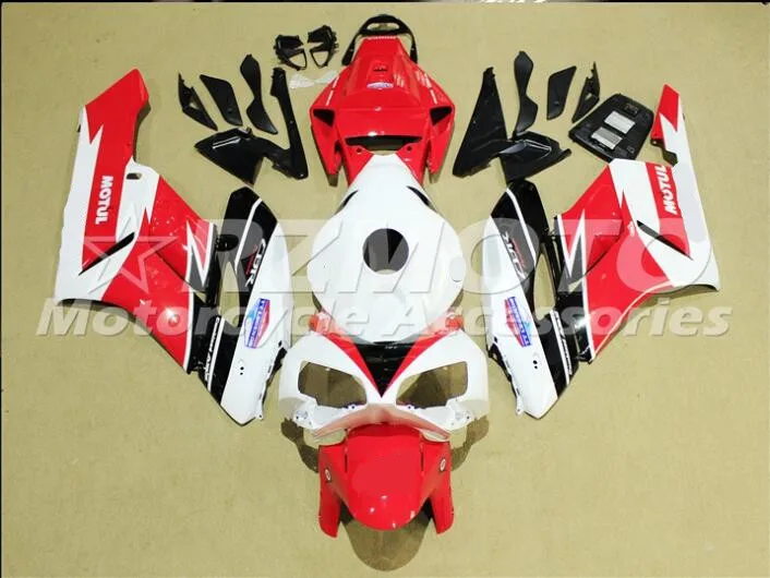 ACE наборы впрыска ABS Обтекатели комплект Подходит для HONDA CBR1000RR 2004 2005 CBR1000RR 04 05 белый красный F85