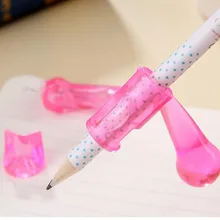 Силиконовые мягкие ручки и карандаши оболочка студентов держать приспособления для ручки записи коррекции положения StationeryKids подарок