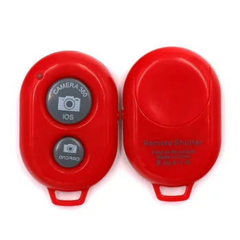 

new arrive 10 PCS Wireless Bluetooth Phone Camera Remote Control Shutter red