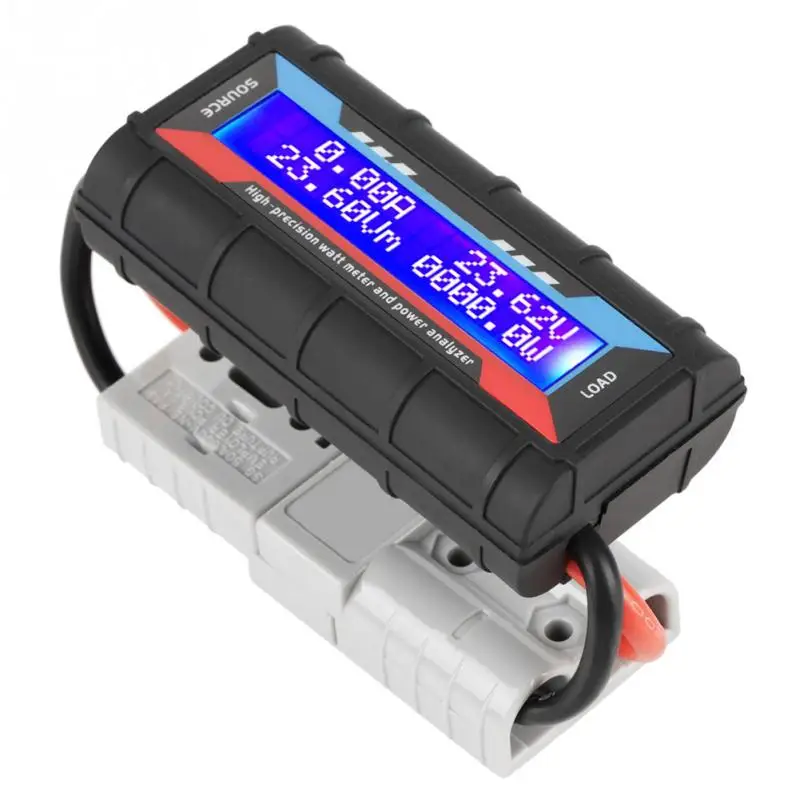 

4.8V-60V Watt Meter High Accuracy Voltmeter Ammeter Voltage Amp Meter Power Analyzer 0-130A 0-150A
