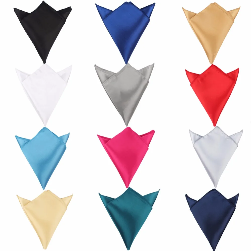 Us 434 13 Offourwarm 10 Pcs Napkins Wedding Cloth Square Satin Fabric Napkin 30cm X 30cm Handkerchief For Birthday Home Party Supply In Party Diy