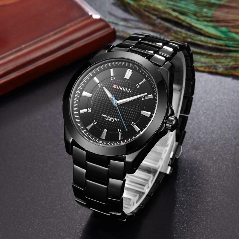 Preise Relogio Masculino CURREN Uhren Männer quarz armee Uhr Top Marke Wasserdicht männlichen Uhren Männer Sport 8109