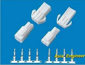 

10 Sets of 4 Way JST EL-4P Series Multipole Connectors
