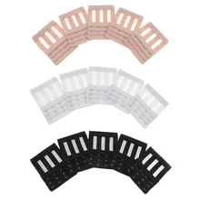 5 шт. удлинитель для бюстгальтера 4 крючка 3 ряда женский прямой ремень бюстгальтер удлинитель Замена эластичные расширители бюстгальтер аксессуары для женщин