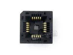 Ic120-0204-205 Yamaichi IC выжигание дефектов Тесты гнездо адаптера 1.27 мм Шаг PLCC20 Вышивка Крестом Пакет Бесплатная доставка