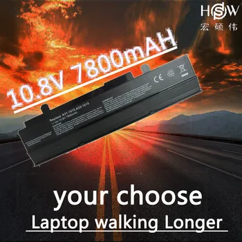 

HSW 7800mAH Battery For Asus Eee PC 1215 PC 1215B 1215N 1015b 1015 1015bx 1015px 1015p A31-1015 A32-1015 AL31-1015 black&white