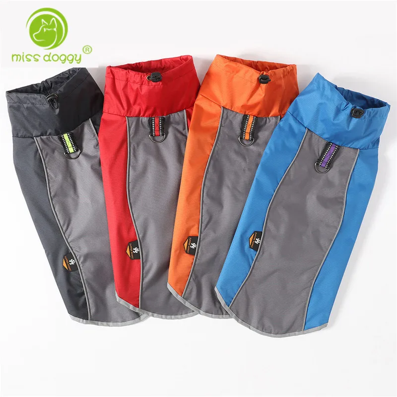 

Reflective Dog Winter Coat Sport Vest Jackets Snowsuit Apparel - 7 Sizes Available For Small Medium Large Dogs,Red,3XL Size 20E