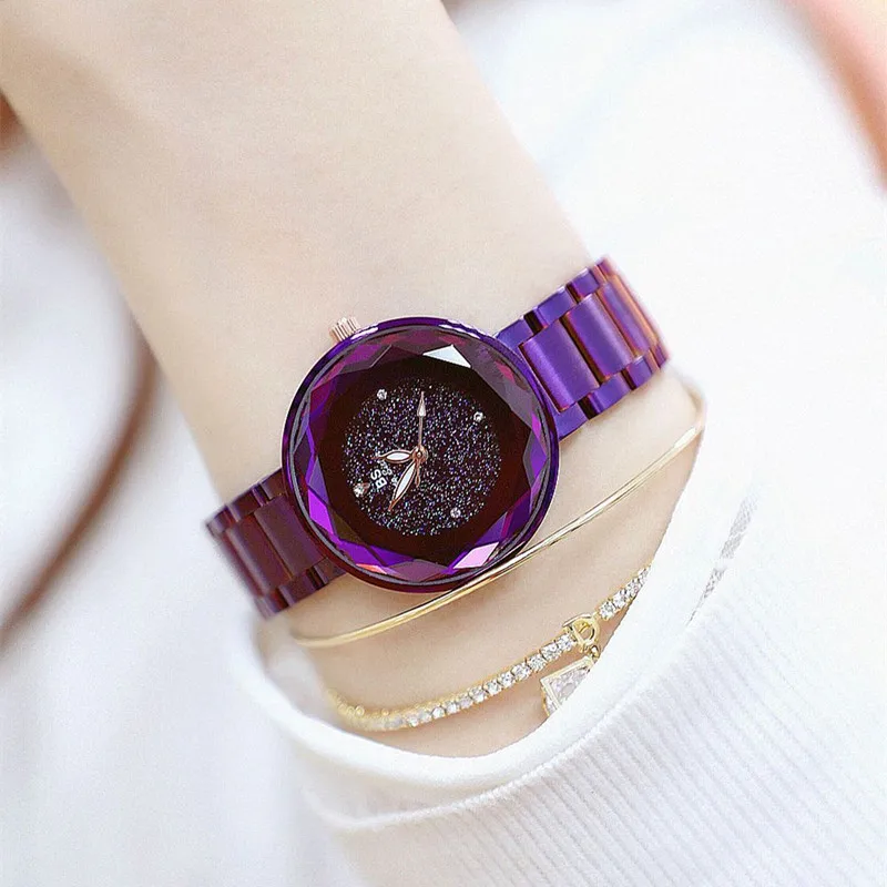 

New Hot Sale No Digital Scale Watch High-end Chain Watch Romantic Starry Surface Female Watch Fashion & Casual Chronograph