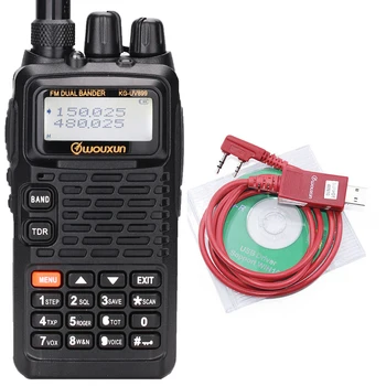 

WOUXUN KG-UV899 Dual Band 136-174MHz & 400-520MHz 1700mAh Battery Handheld FM transceiver VOX KGUVD1P Protable radio Walkie Talk