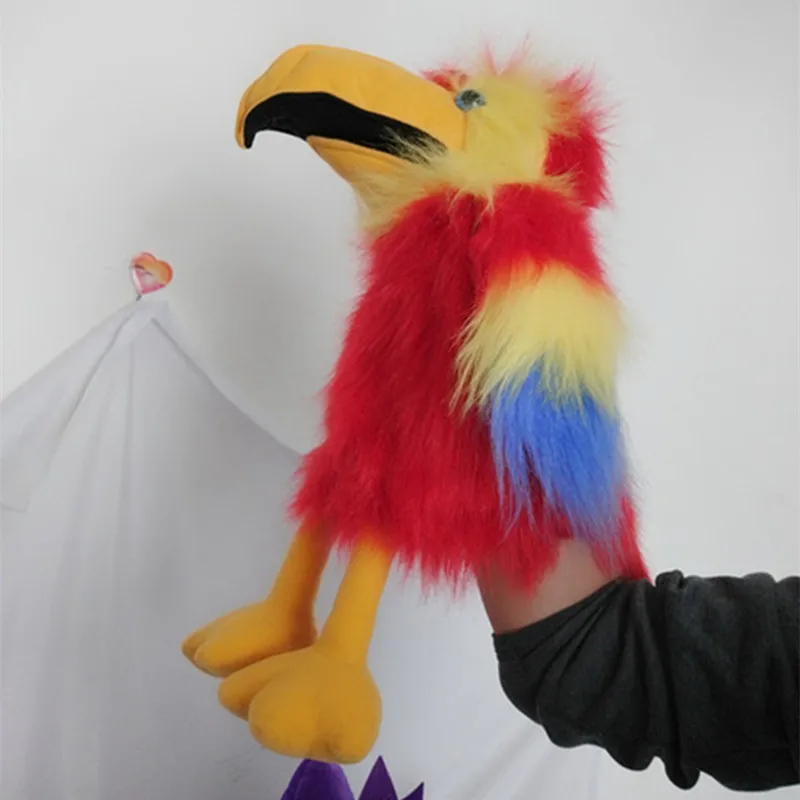 

The Puppet Company Large Birds Bird of Paradise Hand Puppet Cockatiel and Crow and Purple Monkey plush toy Hand Puppet doll
