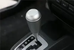 Подходит для Suzuki Jimny 2007-2015 автомобиль ручной Шестерни сдвиг глава Shifter рычаг крышки Алюминий сплава серебра