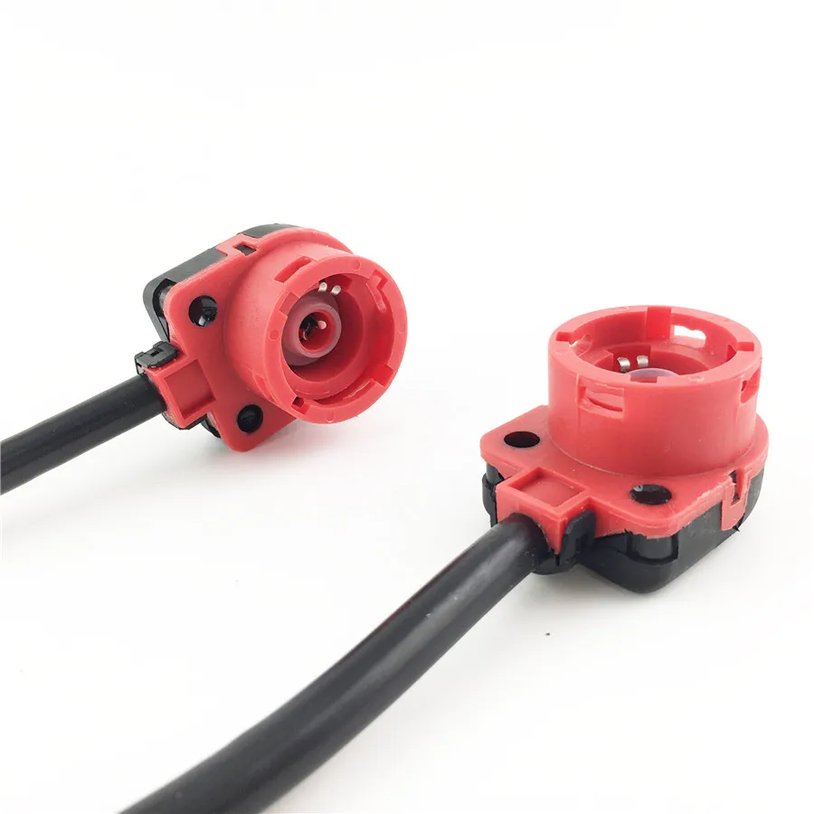 

Wholesale 2pcs/lot OEM High Quality AMP connectors to convert 2 rebased AMP plugs ballast to OEM aftermarket D2S D2R HID bulb