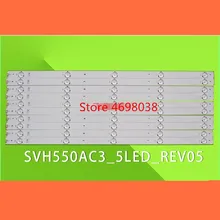 10 шт 5 светодиодный s 584 мм светодиодный подсветка полосы для SVH550AH9 SVH550AC3_5 светодиодный_ REV05_150410