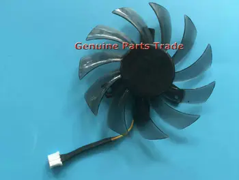

Genuine for EVERFLOW T128010SM 12V 0.20A 3Pin For Gigabyte N580SO GTX460 GTX580 HD5870 N470SO N580UD Graphics Card Cooling FAN