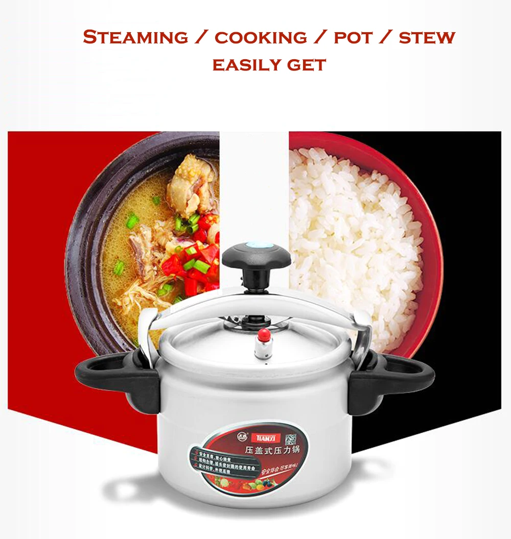 3l Pressure Cookers Aluminum Explosion Proof Kitchen Cookware
