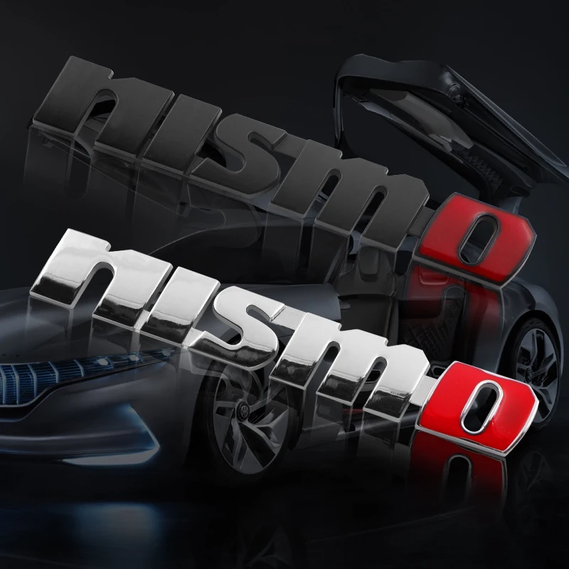 Металлическая Эмблема NISMO 1 шт. эмблема наклейка на автомобиль значок для Tiida GTR Teana