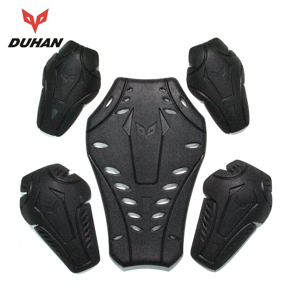 

DUAHN Motorcycle Knee Protector Body Armor Motorcycle CE kneepad Shoulders Elbows Back Moto Protection Moto Back Protector Biker