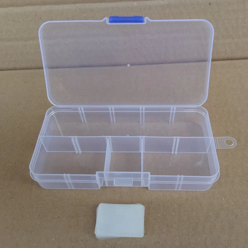 10 Pièces Mini-boîtes De Rangement En Plastique Transparent, Boîte De Rangement  Portable Multifonctionnelle Pour Organisateur De Bijoux, Porte-charmes De  Nail, Parfait Pour Stocker Des Bijoux, De L'artisanat, Des Outils Et Plus  Encore!