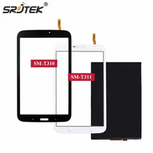 Srjtek 8″ Screen Parts For Samsung Galaxy Tab 3 8.0 T310 T311 SM-T310 SM-T311 LCD Display Matrix Touch Screen Digitizer Sensor