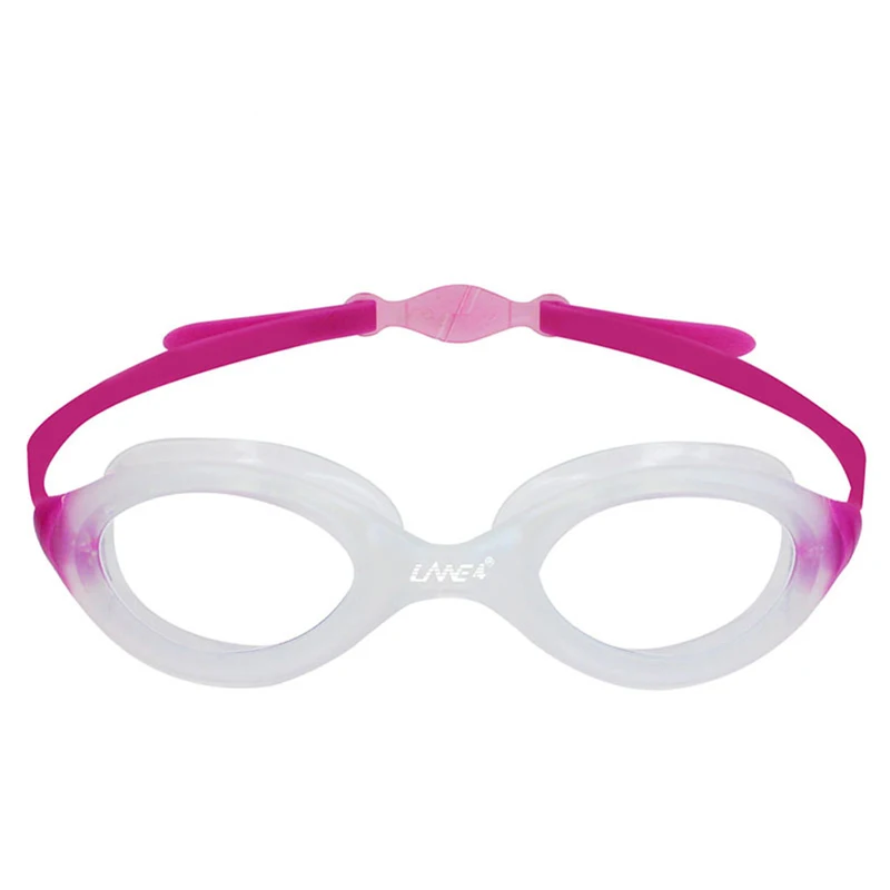 LANE4 профессиональные плавательные очки Анти-туман УФ-защита Легкая регулировка Триатлон открытая вода для взрослых женщин A352 - Цвет: CLEARPURPLE
