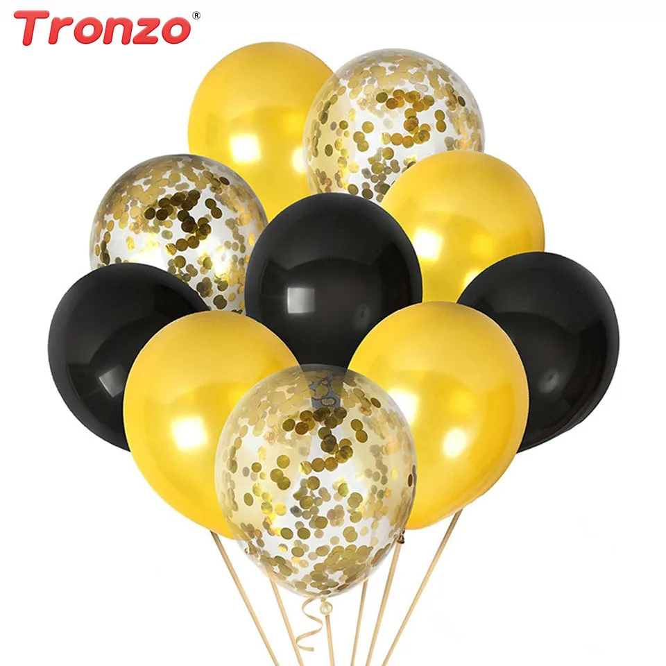 Tronzo 15 шт./компл. конфетти воздушные шары для свадьбы дня рождения украшения дома 12