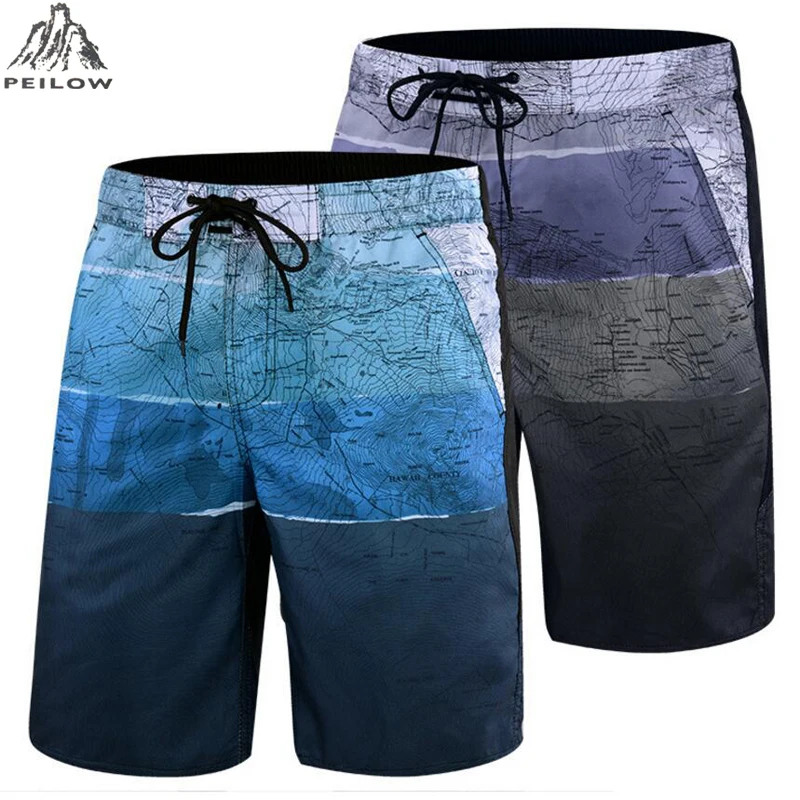 

New Hot Quick Dry Board Shorts Mens Bermudas Shorts Plus Size 5XL 6XL Beachshorts Fashion Boardshorts Men's Casual Shorts