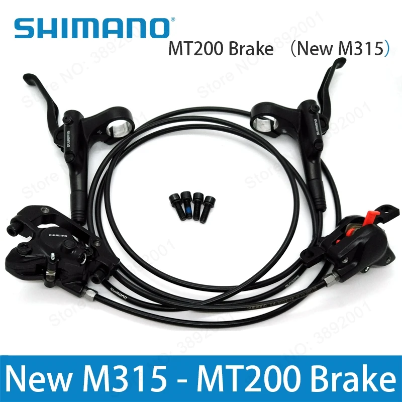 

shimano BR-BL-MT200 (New M315 ) Brake bicycle bike mtb Hydraulic Disc brake set clamp mountain bike Brake Update from M315 Brake