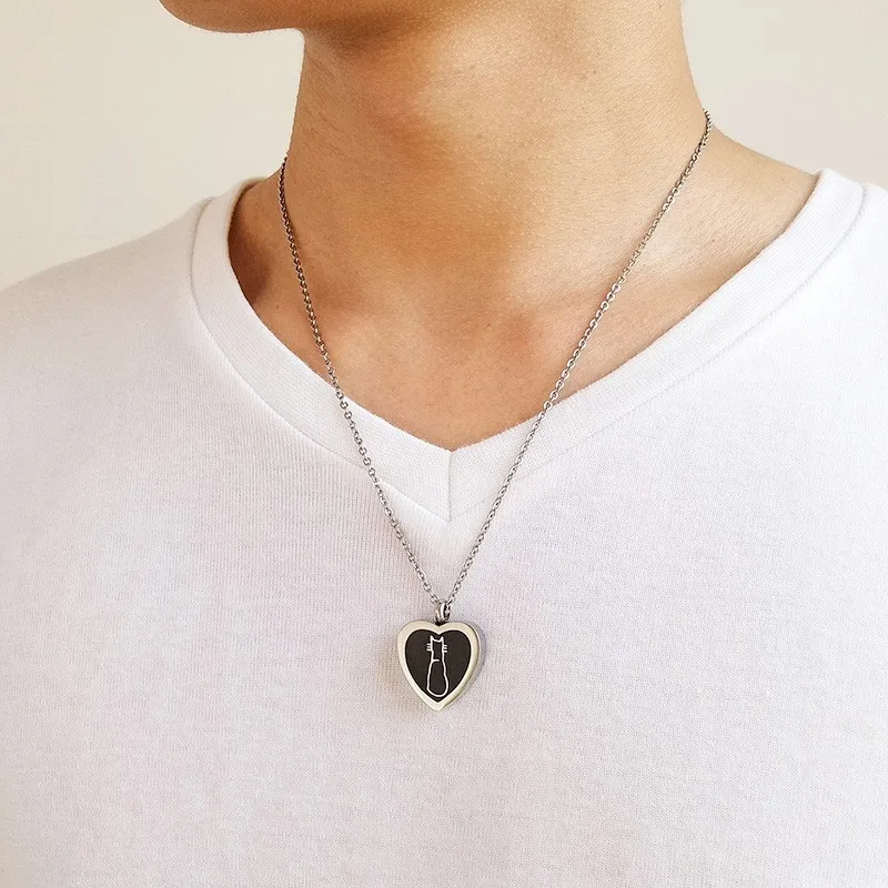 Minicremation Collana Con Urna A Forma Di Cuore Per Cremazione