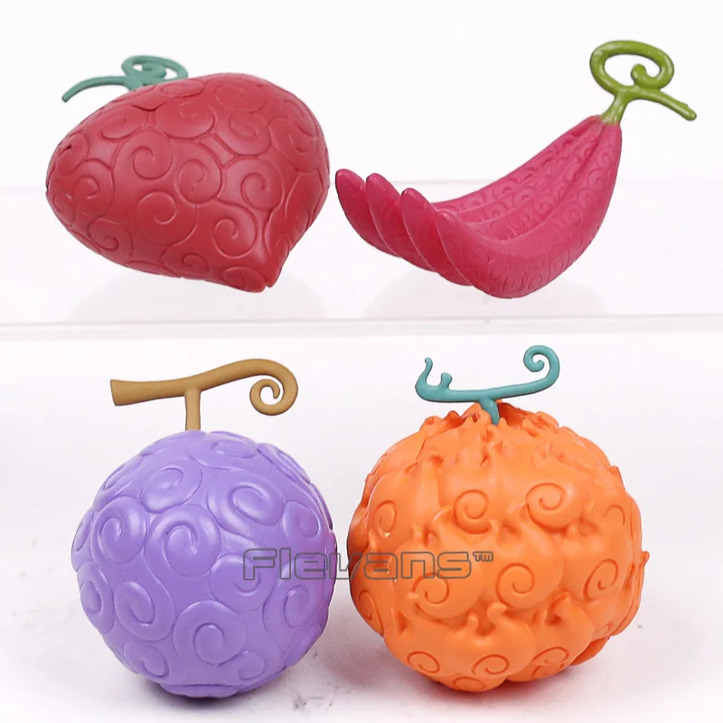 Аниме One Piece Devil Fruit Gum / Flame Ope Chop PVC Фигурки игрушки в подарочной упаковке 4