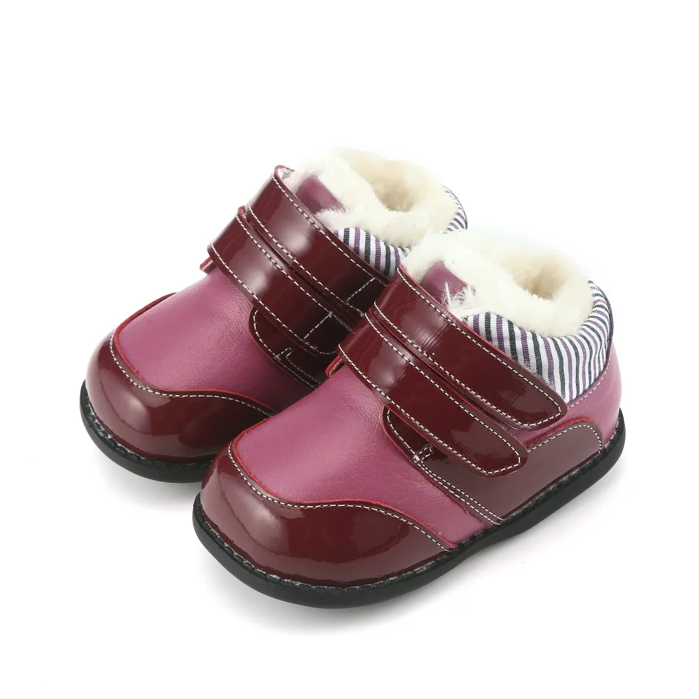 Tipsietoes New Winter Children Bona Shoes Leather Martin Toddler Knee Boots Kids Snow Girls Fashion Sneakers Chuteira Enfant