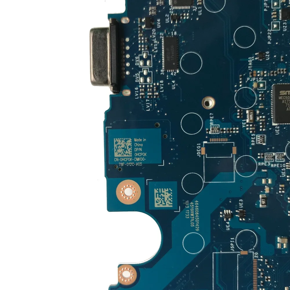 Отлично подходит для Dell Latitude E5470 Материнская плата ноутбука i5-6300u Процессор ADM70 LA-C631P CN-0HCP0K 0HCP0K HCP0K рабочих