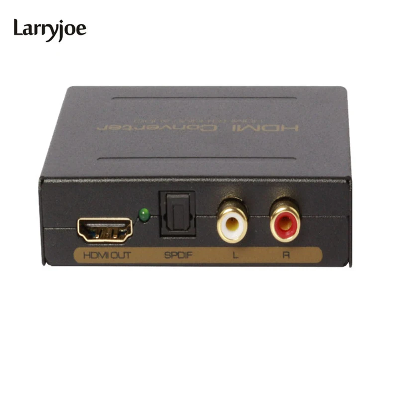 Larryjoe HDMI to HDMI + SPDIF + RCA L / R Audio Extractor Converter