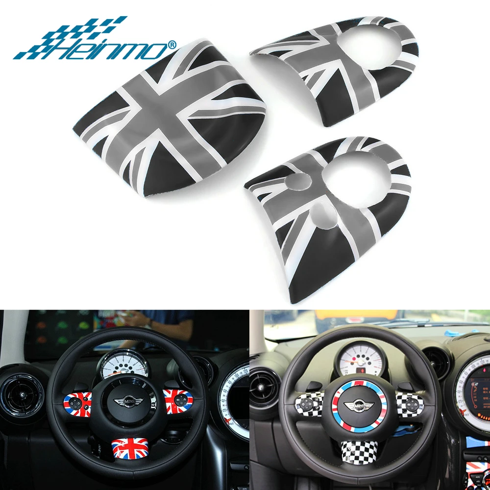 Наклейки для MINI Countryman R60 Clubman R55 на руль для MINI Cooper R56 R57 R58 R59 R61