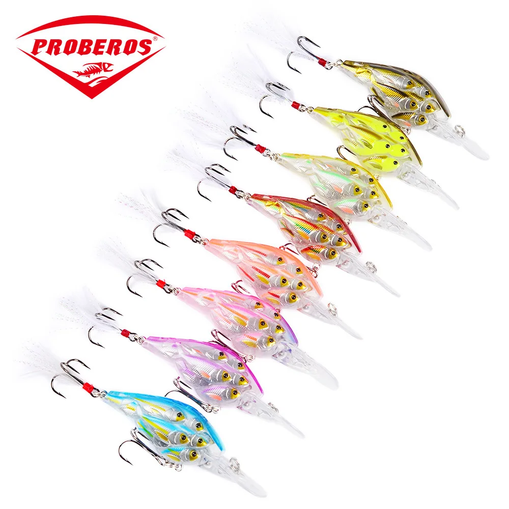 

Crank Bait Fat Hard Bait 110mm/13g Fishing Lure Artificial Tackle Topwater Wobbler Diving 3.5m Popper Fishing Lure Acesorios