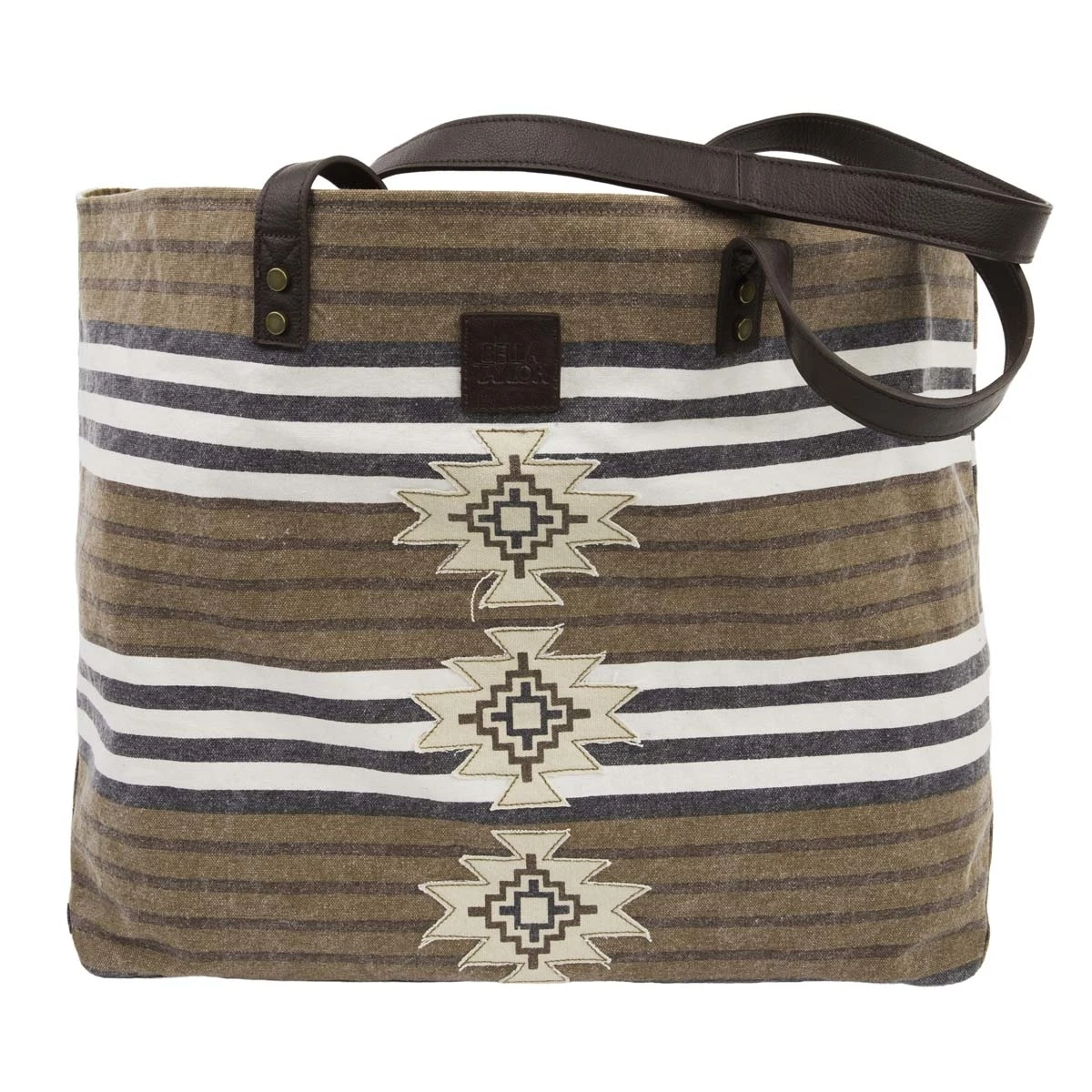 Bella Taylor Travel & Totes Ryn Brown Wide Tote (1)