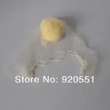 Высококачественная эластичная растягивающаяся сетка для волос бежевого цвета 5 мм сетка для ухода за волосами