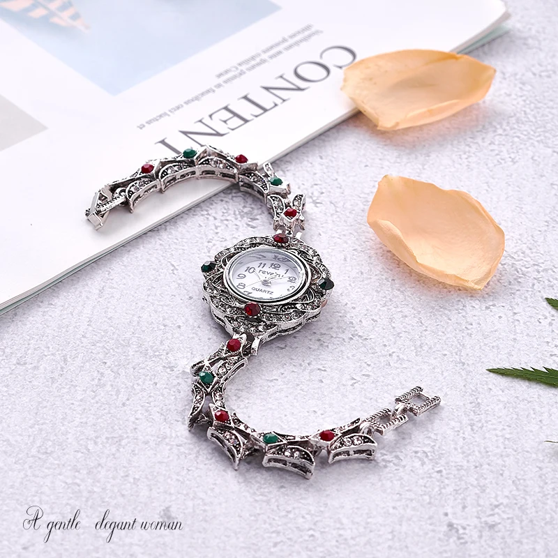Женские часы с браслетом REVELRY изысканные кварцевые наручные из нержавеющей стали