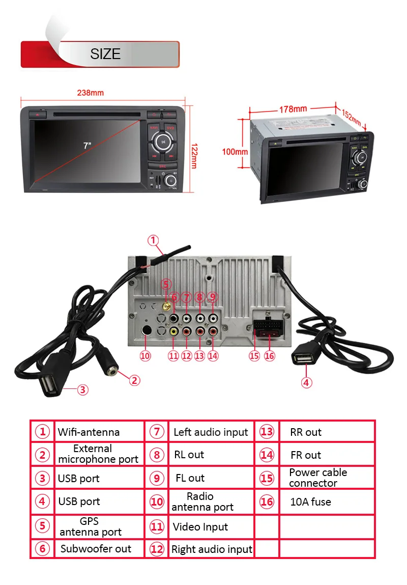 Cheap 7 Inch Car Stereo Radio GPS Navigation For Audi A3 8P 8PA Quad Core 1024*600 Android 8.1 GPS Capacitive Touch Screen Radio 12 Cheap 7 Inch Car Stereo Radio GPS Navigation For Audi A3 8P 8PA Quad Core 1024*600 Android 8.1 GPS Capacitive Touch Screen Radio 12