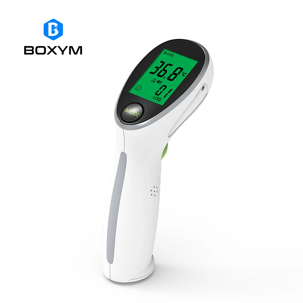 

BOXYM Digital IR Infrared Fever Thermometer Temperature Gun Portable Non-contact Laser Body Temperature for Baby&Adult