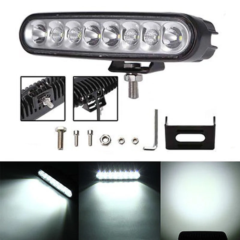 

ECAHAYAKU 1PCS 40W 6'' LED Work Light Bar Combo Offroad Car ATV 4WD Wagon Pickup Bus 4X4 Boat AWD Truck Driving Headlight