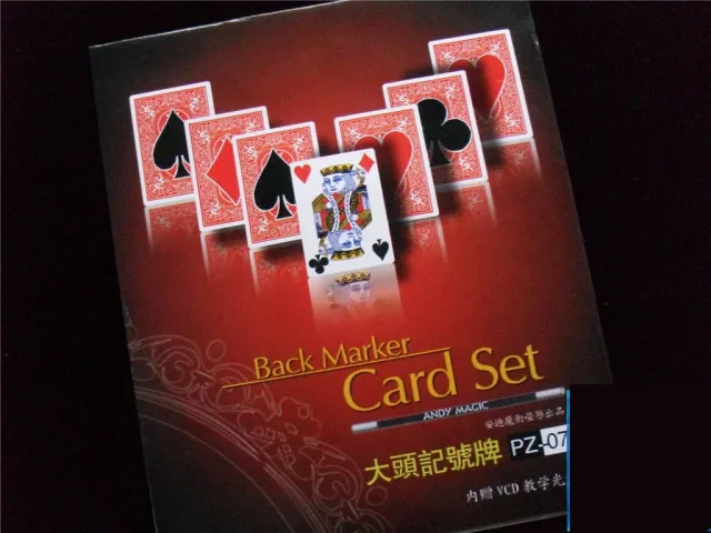 Thru Card Magic Tricks Pen Through Card Magia Magician Stage Illusions Gimmick 
