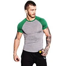 Мужской спортивный топ, футболки для фитнеса, спортивный бег Йога поезд Pro быстросохнущие компрессионные тренировочные Muslce Бодибилдинг футболка MA51