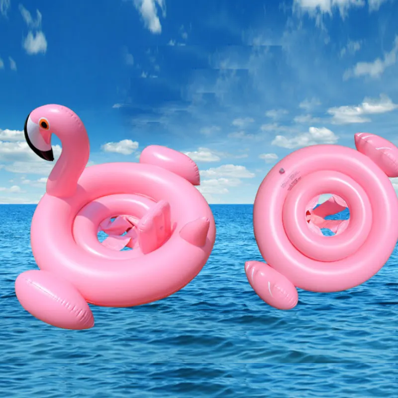 Летние каникулы фламинго для купания ребенка ming сиденье кольцо младенец безопасный надувной плавающий круг для плавания ming БАССЕЙН пляжные аксессуары