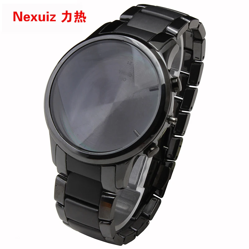 

NEW Watchbands High Quality Ceramic Watchband 24mm black Diamond Watch fit AR1451 watches Bracelet watch strap WATCHBAND