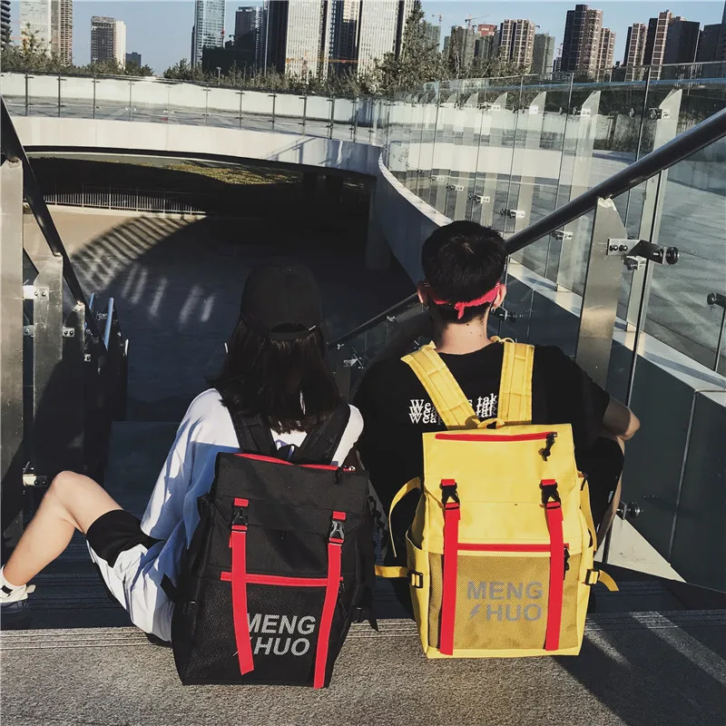 Menghuo Women Laptop Backpack Male School Backpacks Net Rucksacks Leisure for Teenager Travel Women Shoulder Mochilas School Bag (10)