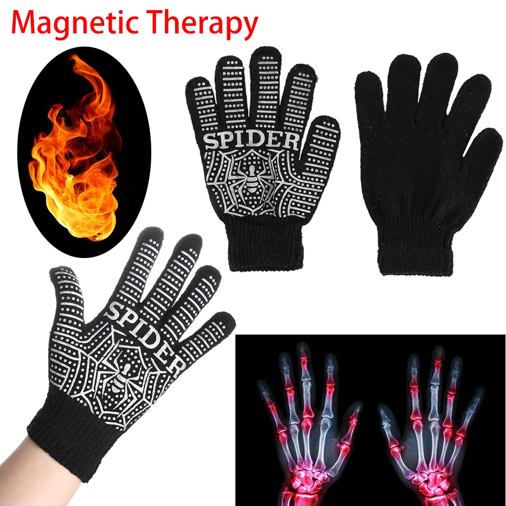 Зимний теплый эффективный артрит суставов подтяжки перчатки самонагревающийся Турмалин ревматоидный боли магнитотерапия уход за руками